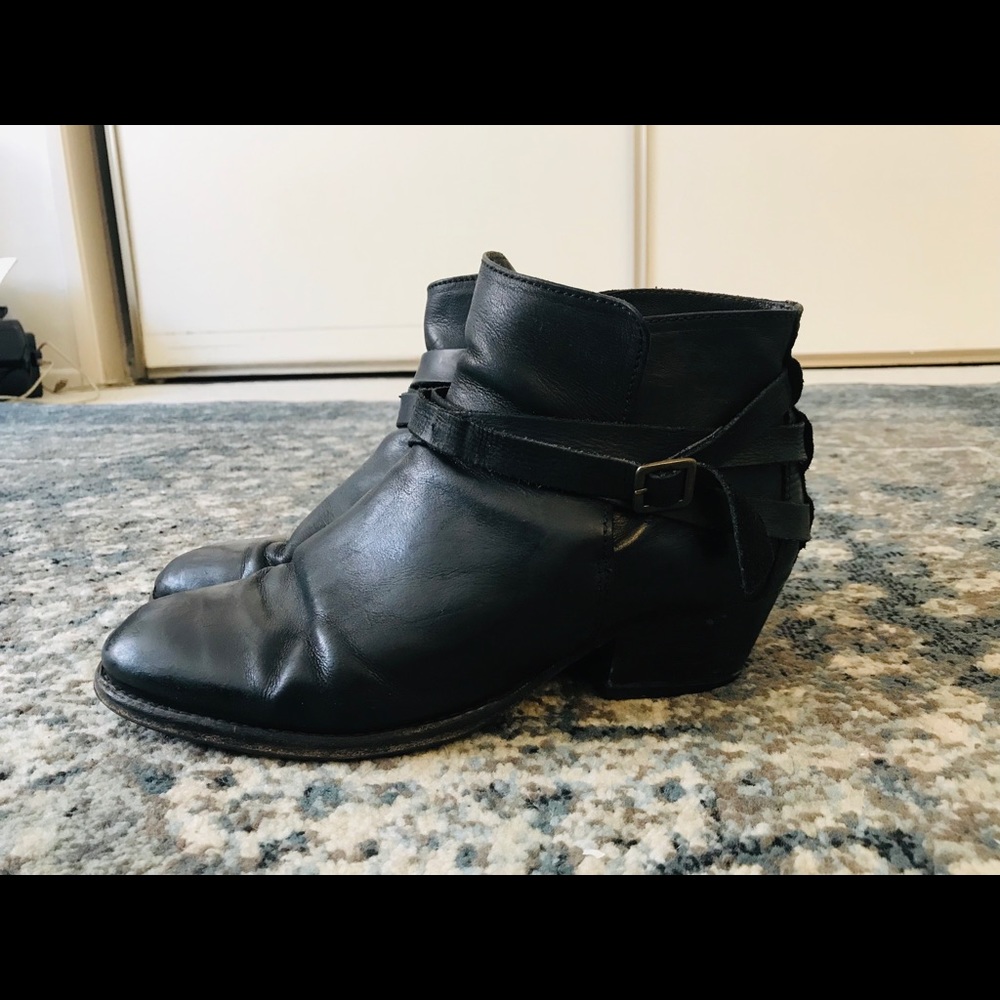 H by Hudson Noir Horrigan Boots - Ankle Booties